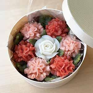 おはぎともなかと 母の日の花づくしおはぎ【母の日】