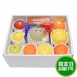 豊洲市場発 国産 旬の果物詰合せ(大) 化粧箱入り【おいしいお取り寄せ】
