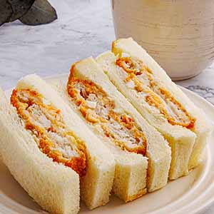 奈良コープ産業 フィッシュタルタルサンド180g(3切)(L8128)【サクワ】