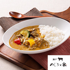 兵庫 神戸のじぎく家 神戸牛のビーフカレー 210g×4[KBCT]【春の贈りもの】【NN】