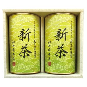 埼玉 新井園本店新茶 狭山茶詰合せ 缶85g×2缶【お届け期間】2026/05/25‐2026/06/10【超！春トク祭り】【KN】