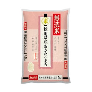 【令和7年産】【無洗米】秋田県産あきたこまち5kg【KN】