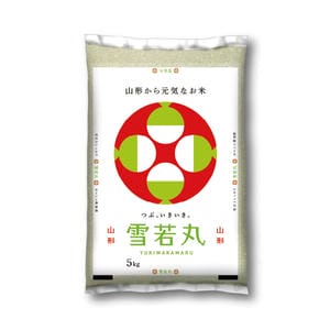 【令和7年産】【精米】山形県産雪若丸5kg【KN】