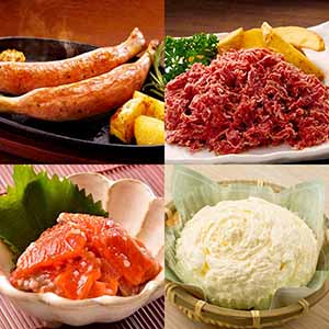 ご当地グルメコース「全国旅気分」 第2弾 ご当地グルメ定期便 8月お届け<北海道>(L8136)【サクワ】