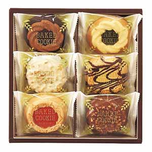 ベイクドクッキー6個[BCP-6]【贈りものカタログ】