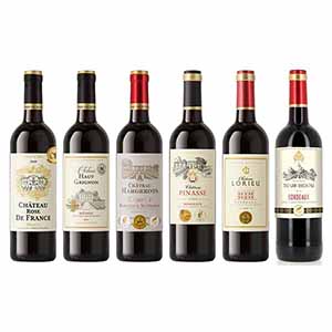 格上メドックとグレートヴィンテージボルドーの金賞赤ワイン6本セット 各750ml【おいしいお取り寄せ】