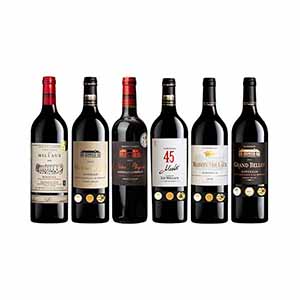 トリプル金賞入り！オー・ブリオンの元醸造家が手掛ける金賞ボルドー赤ワイン6本セット 各750ml【おいしいお取り寄せ】