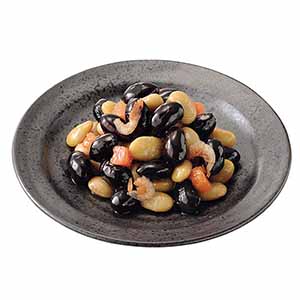 京菜味のむら 丹波黒豆と大豆の炊いたん100g (L8166)【サクワ】