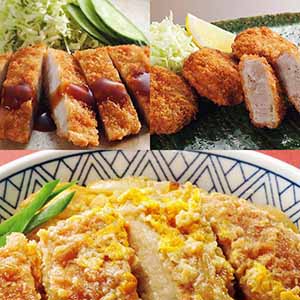 銀座梅林 3種セット(ロースカツ・ひと口ヒレカツ・カツ丼の具)(L8183)【イオンゴールドカード会員さま限定特別セール3月】【サクワ】