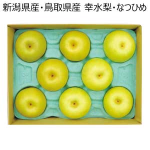 新潟県産・鳥取県産 幸水梨・なつひめ(お届け期間：8/21〜8/31)【夏の贈りもの・お中元】