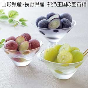 山形県産・長野県産 ぶどう王国の宝石箱(お届け期間：8/21〜8/31)【夏の贈りもの・お中元】[HF-YNG]