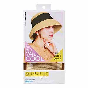 Sun Block LAB BEAUTY ブレードハット ナチュラル【雑貨】