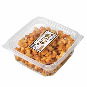 七越製菓 カップ手揚げもち ガーリック黒こしょう味【おいしいお取り寄せ】