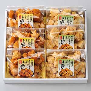 七越製菓 ギフト手揚げもち 6袋入【おいしいお取り寄せ】