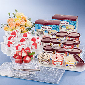 ハーゲンダッツ＆苺アイス [AH-HGRU]【おいしいお取り寄せ】