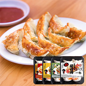 宮崎餃子4種セット各12粒 合計48粒【中華特集】