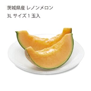 茨城県 JA水戸ひぬま レノンメロン 3Lサイズ1玉入り【限定100点】【お届け期間:5月20日〜6月30日】【KN】