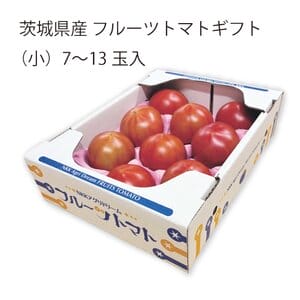 茨城県 筑西市地区・桜川市地区 フルーツトマトギフト(小)7〜13玉入り【お届け期間:5月7日〜6月15日】【KN】