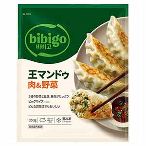 CJ FOODS JAPAN bibigo 王マンドゥ肉＆野菜 350g【＠FROZEN】