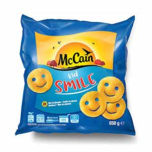 日本マッケイン・フーズ マッケイン スマイルポテト 650g【＠FROZEN】