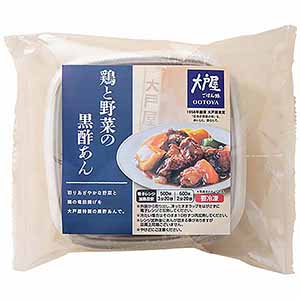 大戸屋 鶏と野菜の黒酢あん 一人前(189g)【＠FROZEN】