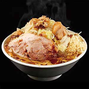 Gourmet X 宅麺.com 俺の生きる道 白山店 夢のラーメン(味付き脂付き) 一食入り(730g)【＠FROZEN】