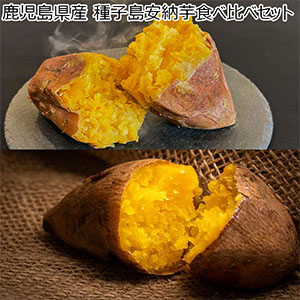 鹿児島県産 種子島安納芋食べ比べセット 安納紅×5本(1本150g以上)、 安納黄金×5本(1本150g以上)【冷凍濃蜜芋】【NN】