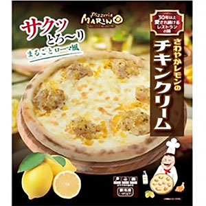 マリノ さわやかレモンのチキンクリーム 1枚入(210g)【＠FROZEN】