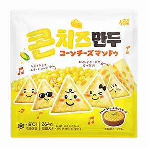 M&N Corporation コーンチーズ餃子 264g(12個入)【＠FROZEN】