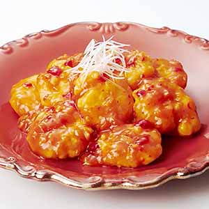 フーズパレット 四陸 海老のチリソース 一人前(150g)【＠FROZEN】