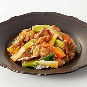 フーズパレット 四陸 金華ハム香る中華丼の具 一人前(180g)【＠FROZEN】