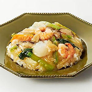 フーズパレット 四陸 貝柱香る海鮮中華丼の具 一人前(180g)【＠FROZEN】