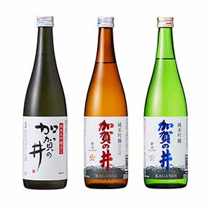 おうちに居ながら蔵巡り倶楽部 日本酒12ヵ月コース　加賀の井酒造3本セット(加賀の井 純米大吟醸五〇、純米吟醸 たかね錦、純米吟醸)