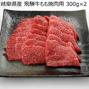 岐阜県産 飛騨牛もも焼肉用 300g×2【GW】