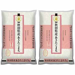 【令和7年産】【精米】秋田県産 あきたこまち  10kg(5kg×2袋)【GW】