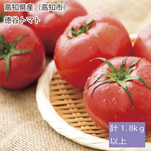 高知県産(高知市) 徳谷トマト 計1.8kg以上【お届け期間:4月21日〜6月10日】【NN】