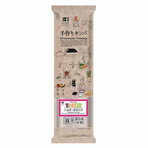 崔さんのお店 手作りキンパ ハムチーズキンパ 10切入り(275g)【＠FROZEN】