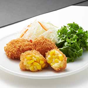 ロック・フィールド 神戸コロッケ 北海道産とうもろこしのプチクリームコロッケ 6個入(180g)【＠FROZEN】