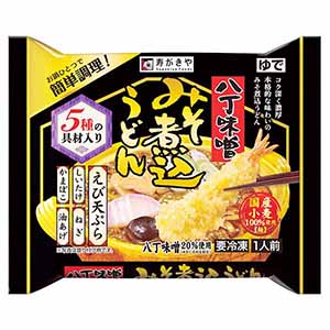 寿がきや 八丁味噌みそ煮込みうどん 一人前(256g)【＠FROZEN】