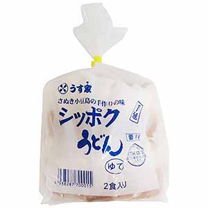 うす家 讃岐小豆島シッポク手延うどん 500g×2食入【＠FROZEN】