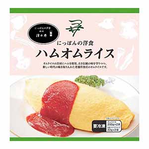 新川 津々井 新川 津々井監修 ハムオムライス 222g×2個入【＠FROZEN】