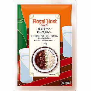 ロイヤルホスト カシミールビーフカレー 186g【＠FROZEN】