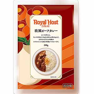 ロイヤルホスト 欧風ビーフカレー 200g【＠FROZEN】