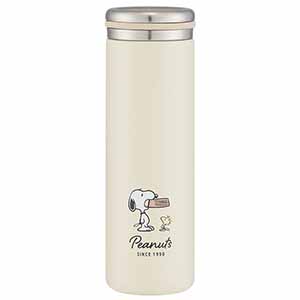 スケーター ステンレスマグボトル スヌーピー バッジ PEANUTS SNOOPY 450ml [STX5]【母の日・ソーシャル対応可】