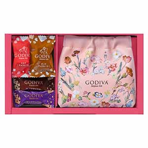 ゴディバ チョコレート ギフトセット ポーチ付き 【母の日・ソーシャル対応可】【春の贈りもの】【おいしいお取り寄せ】