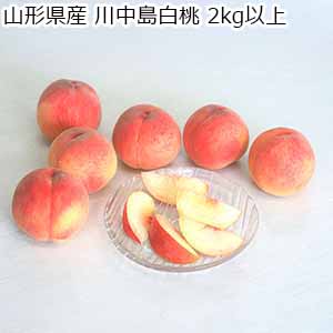 山形県産 川中島白桃 2kg以上【限定100点】【お届け期間：8月17日〜8月31日】【おいしいお取り寄せ】