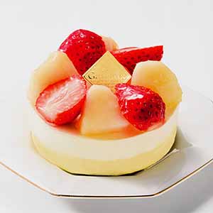 BOX桃と苺のチーズケーキ(L8257)【北海道フェア】【サクワ】