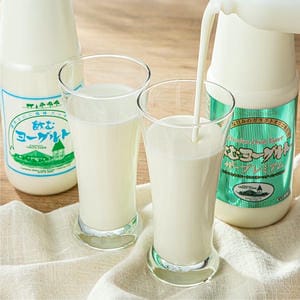 新郷村ふるさと活性化公社(青森県) 飲むヨーグルトスタンダード・プレミアム5本セット 900ml×5【おいしいお取り寄せ】