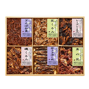 佃の佃煮 木の実と小魚の佃煮詰合せ K30KM【夏の贈りもの・お中元】【CB】