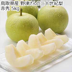 鳥取県産 野津さんの二十世紀梨 赤秀 5kg【限定100点】【お届け期間：8月20日〜9月25日】【おいしいお取り寄せ】